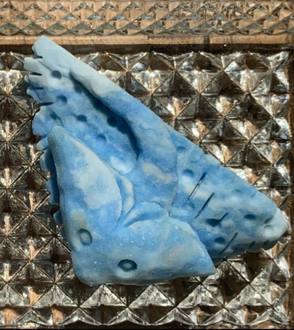 Blue Aragonite Stingray