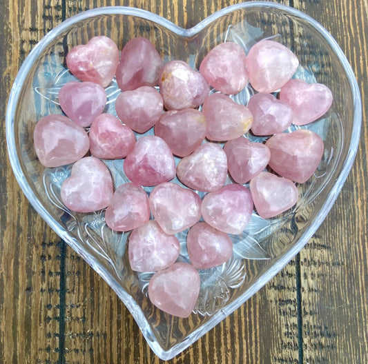 Rose Quartz Mini Heart