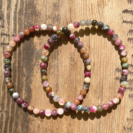 Rainbow Tourmaline Bracelet