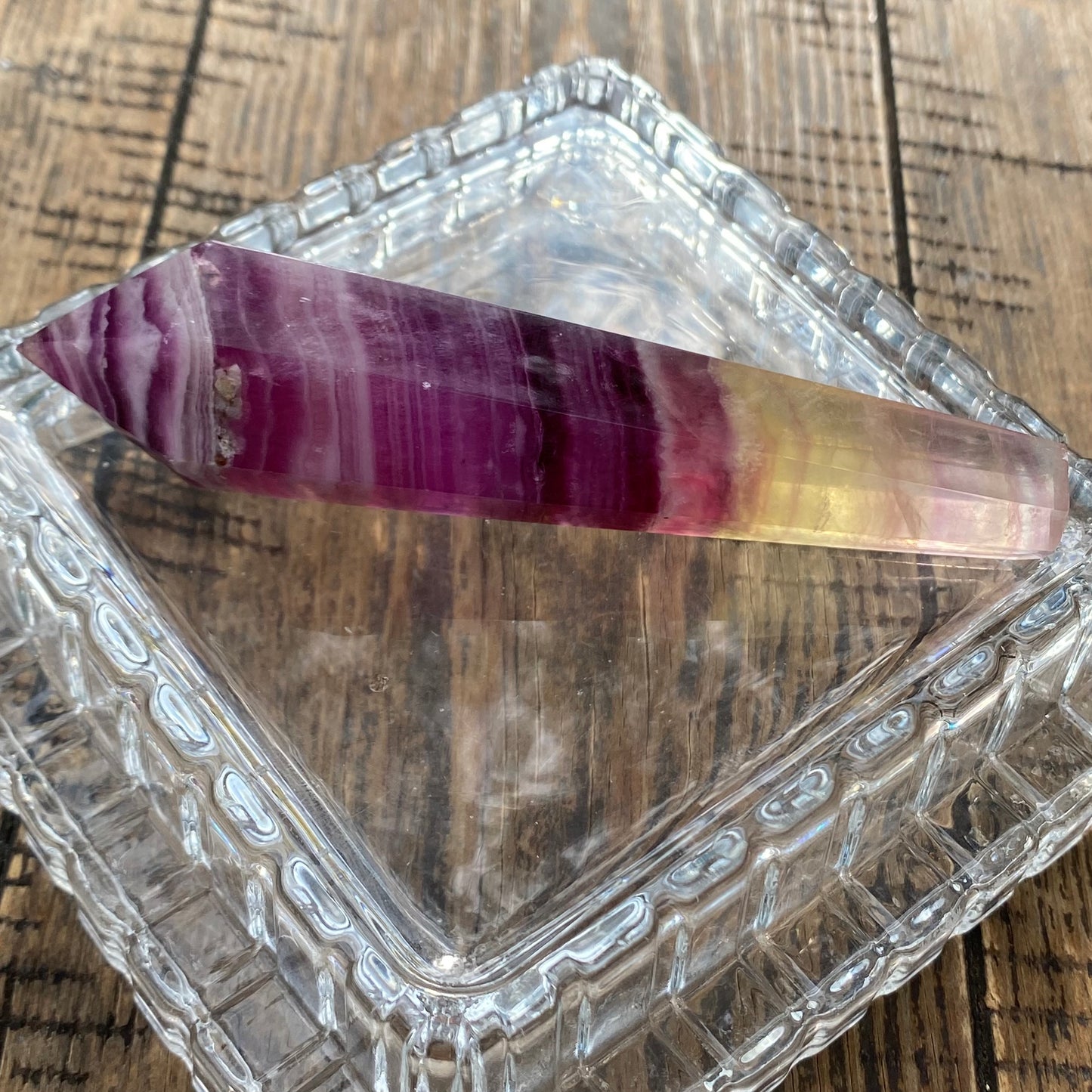 Pink Fluorite Wand