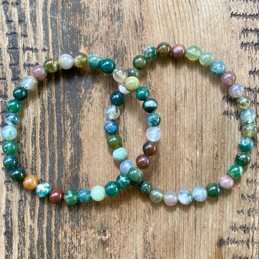 Indian Moss Agate Bracelet