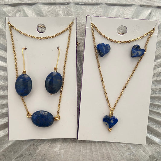 Lapis Lazuli Jewlery Sets