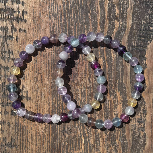 Rainbow Fluorite Bracelet